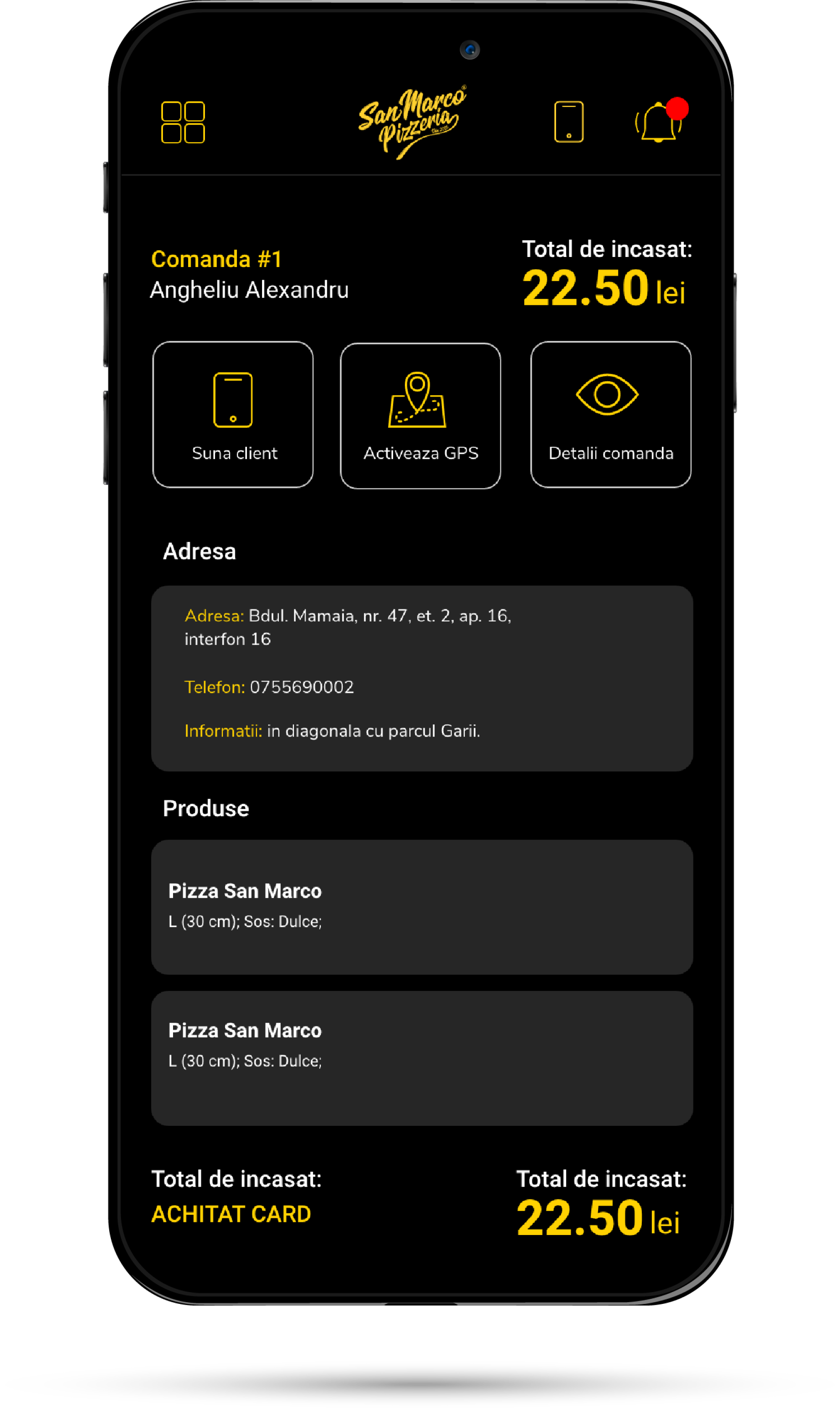 Pizza San Marco Soferi